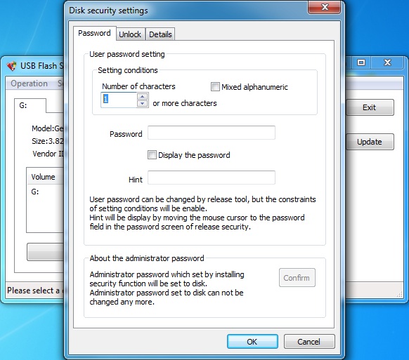 Screenshot for USB Flash Security##g 4.1.4